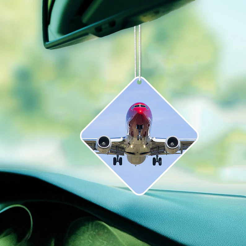 Face to Face with Norwegian Boeing 737 Designed Car Air Fresheners