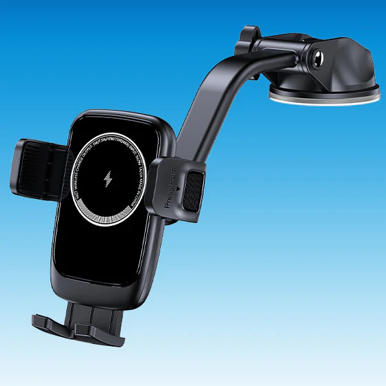 Fast Charging Mobile Phone Holder Car Wireless Charging Navigation Holder Air Outlet Universal - Image 6