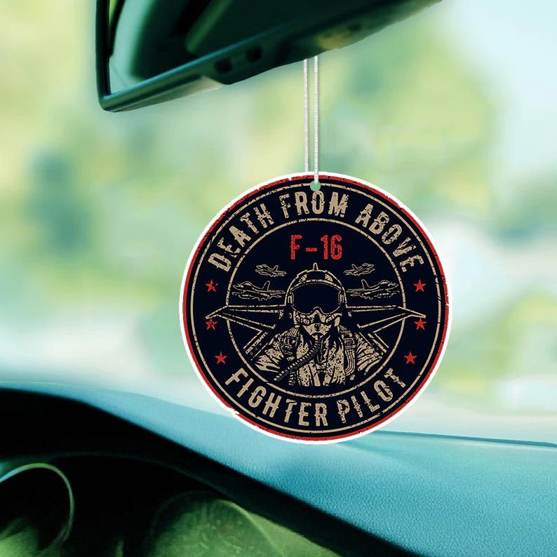 Fighting Falcon F16 - Death From Above Designed Car Air Fresheners
