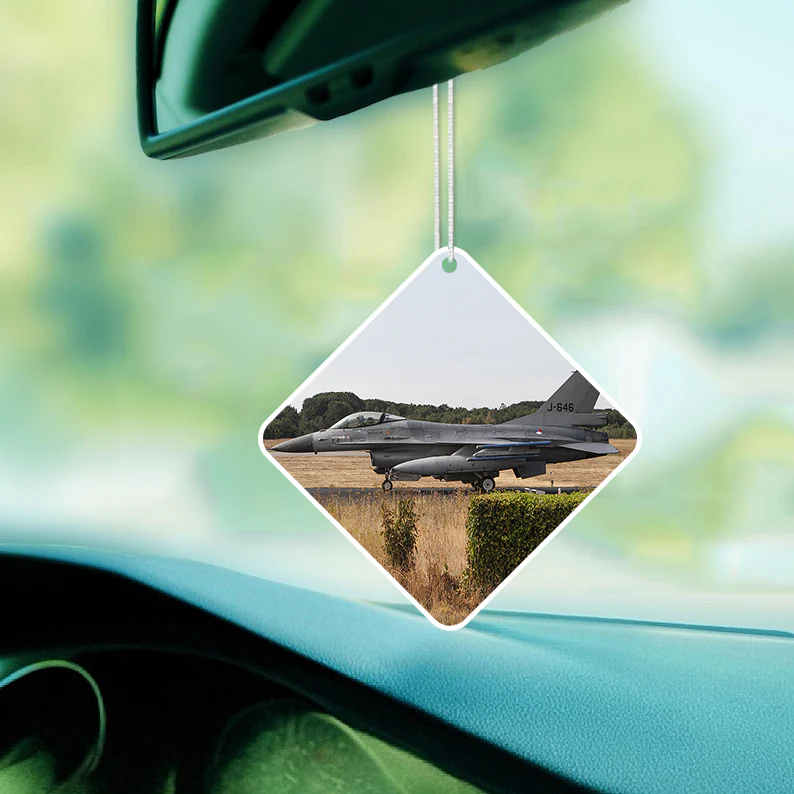 Fighting Falcon F16 From Side Designed Car Air Fresheners