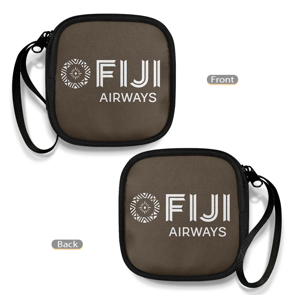 Fiji Airways Airlines Designed Portable Headphone Bag - Image 4