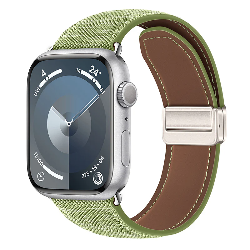 Finewoven Strap For Apple Watch Band Canvas Magnetic Loop Bacelet - Image 3