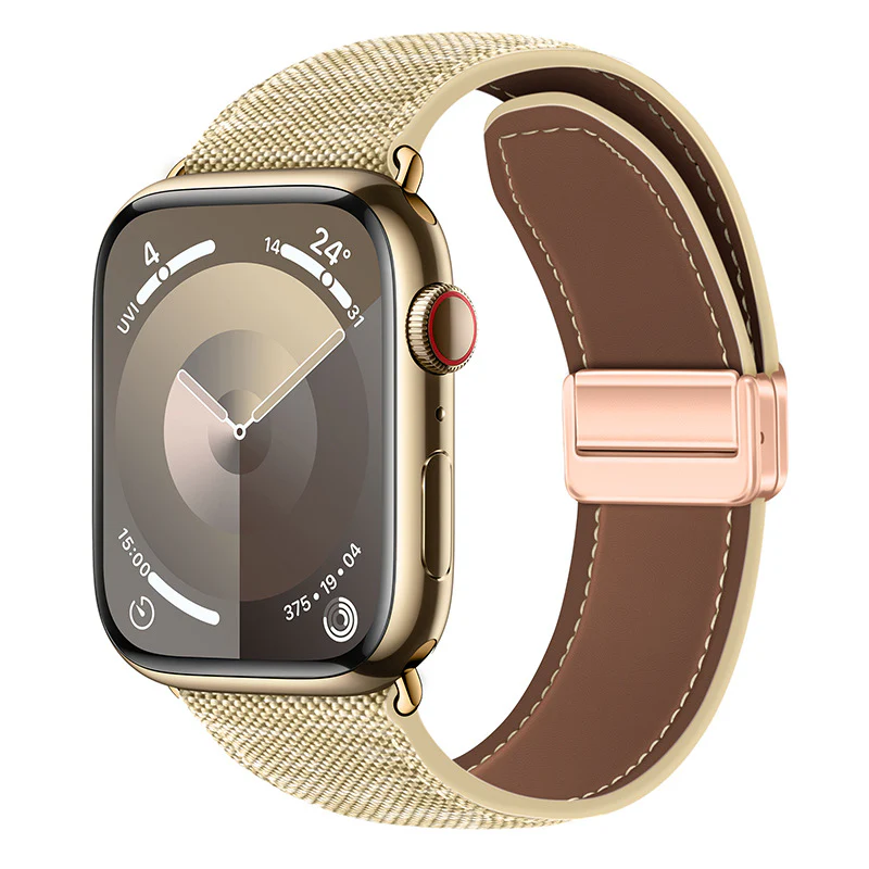 Finewoven Strap For Apple Watch Band Canvas Magnetic Loop Bacelet - Image 5