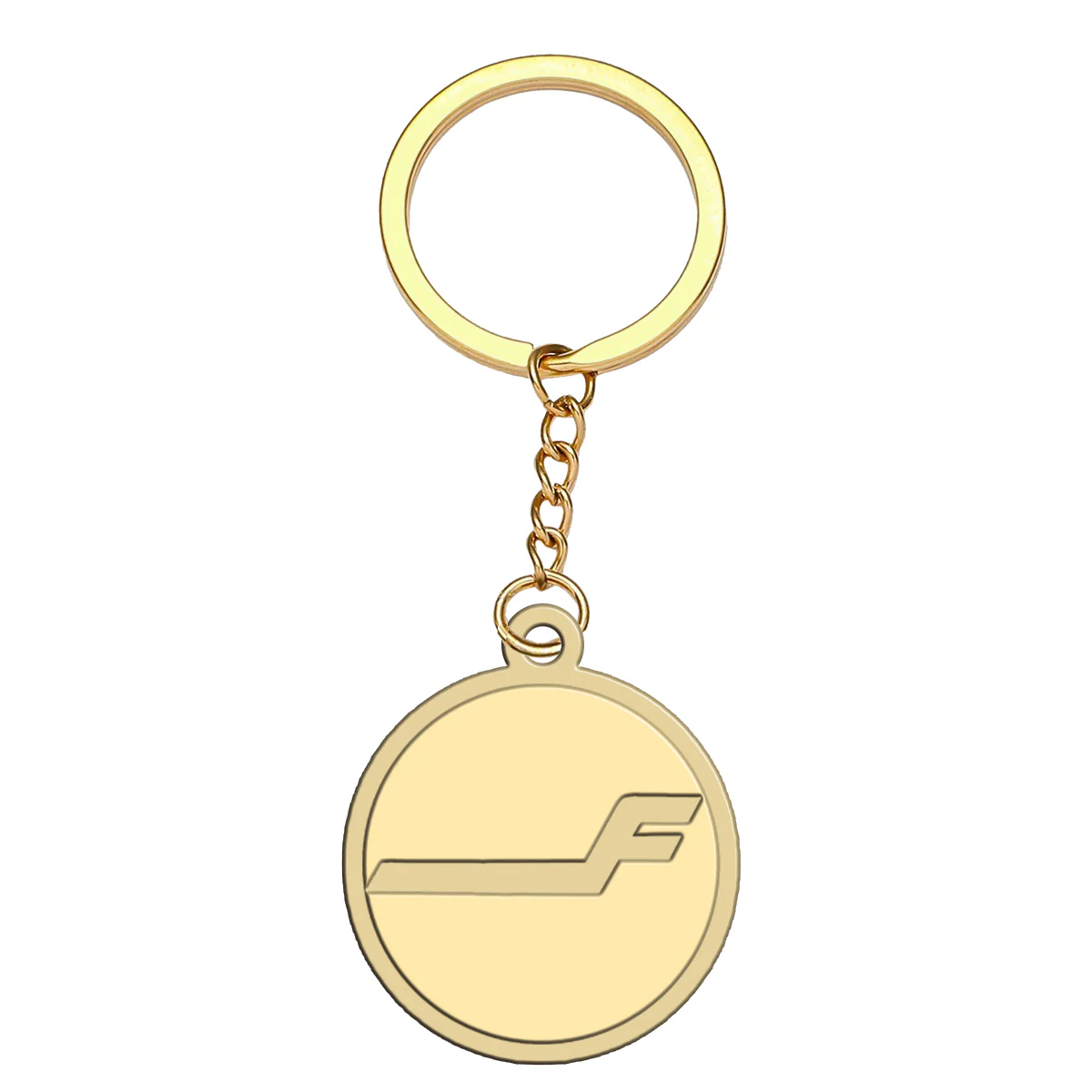 Finnair Airlines Designed Hollow Key Chains
