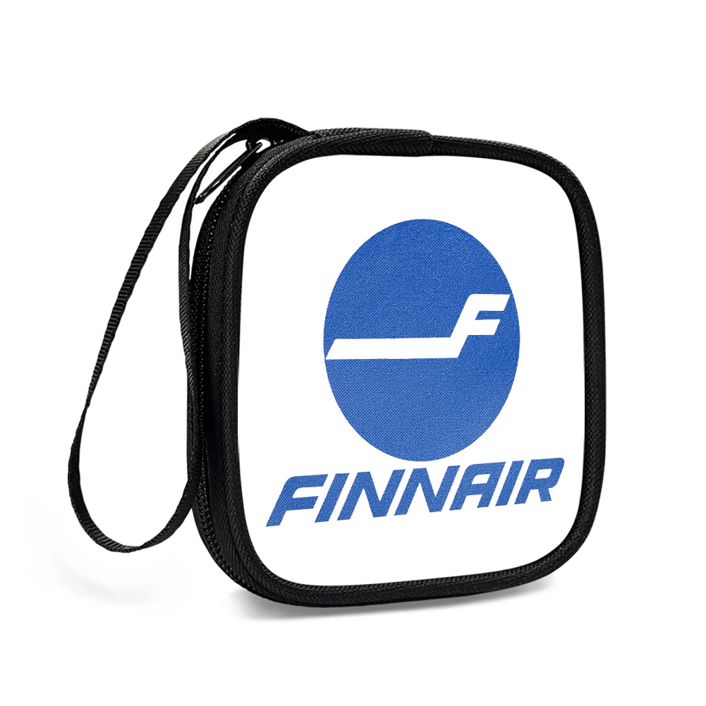 Finnair Airlines Designed Portable Headphone Bag - Image 3