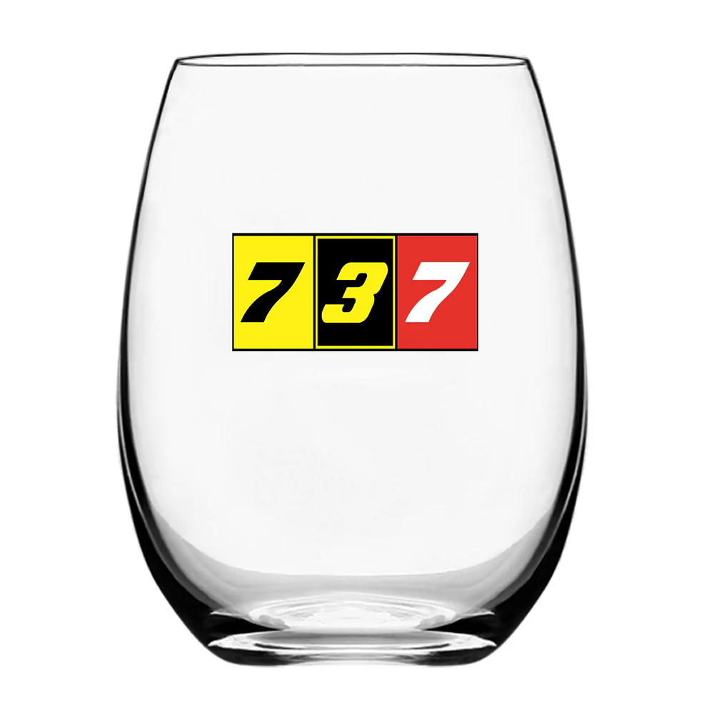 Flat Colourful 737 Designed Water & Drink Glasses - Image 2