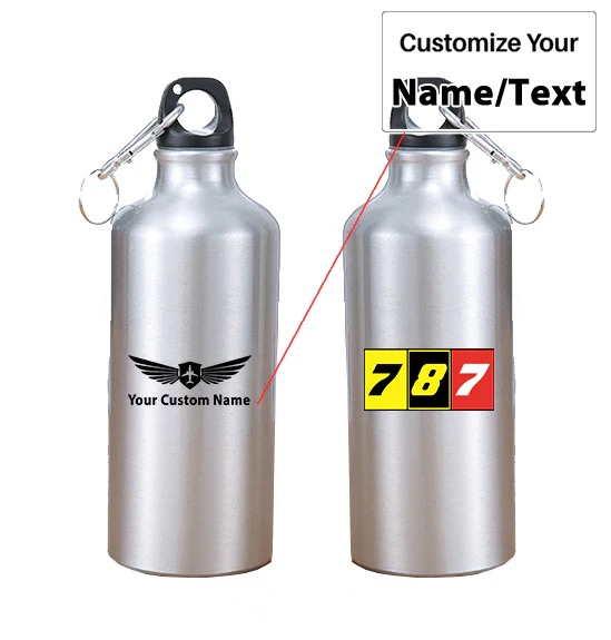 Flat Colourful 787 Designed Thermoses