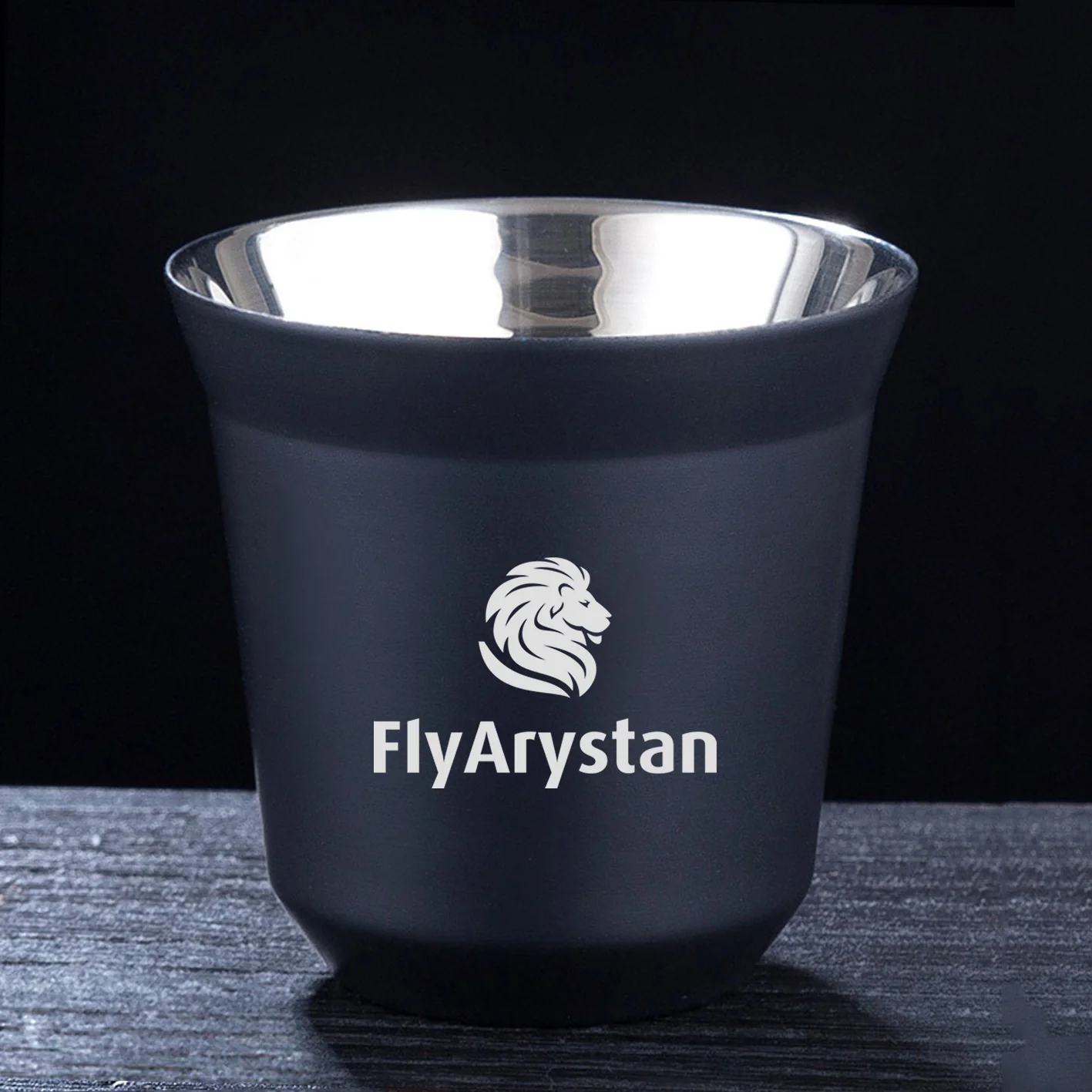 FlyArystan Designed Double Wall Stainless Steel Coffee Mugs - Image 2