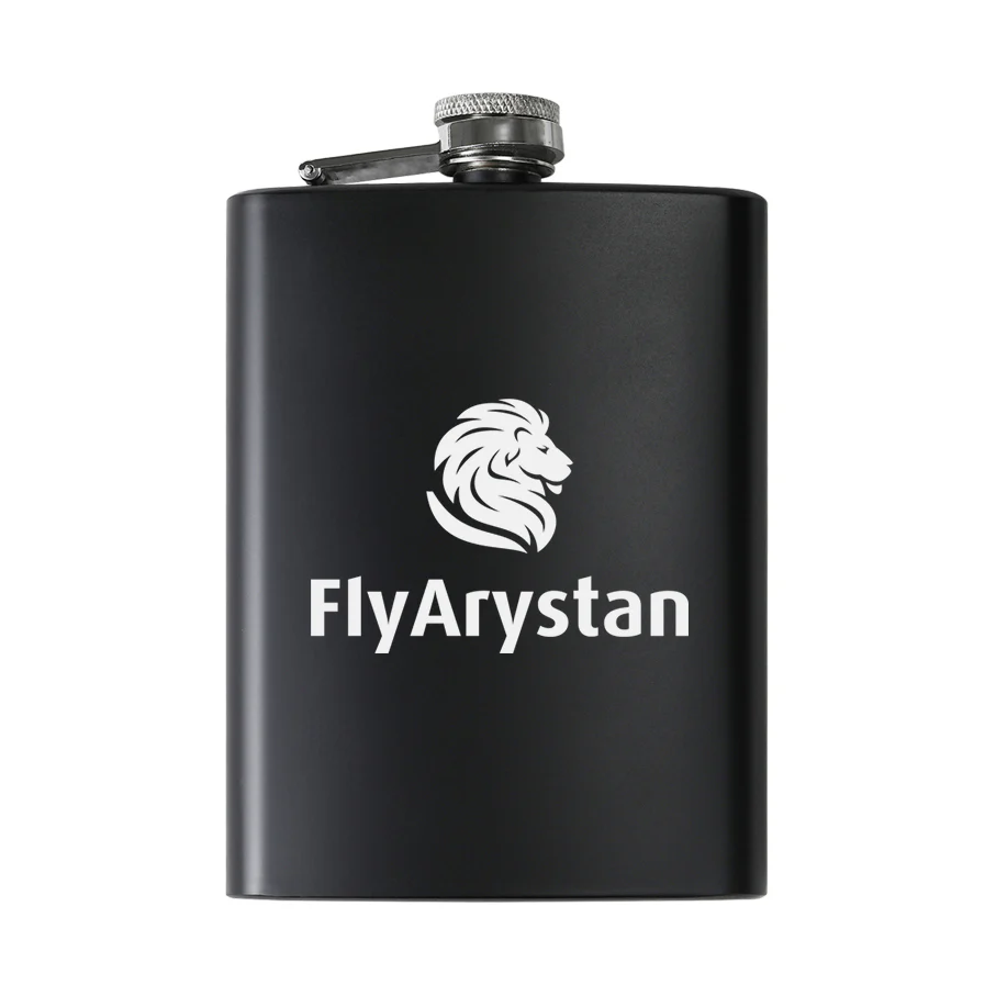 FlyArystan Designed Stainless Steel Hip Flasks - Image 2