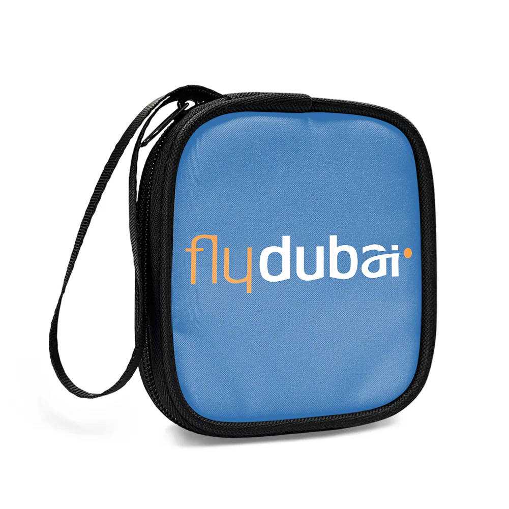 Flydubai Airlines Designed Portable Headphone Bag - Image 3