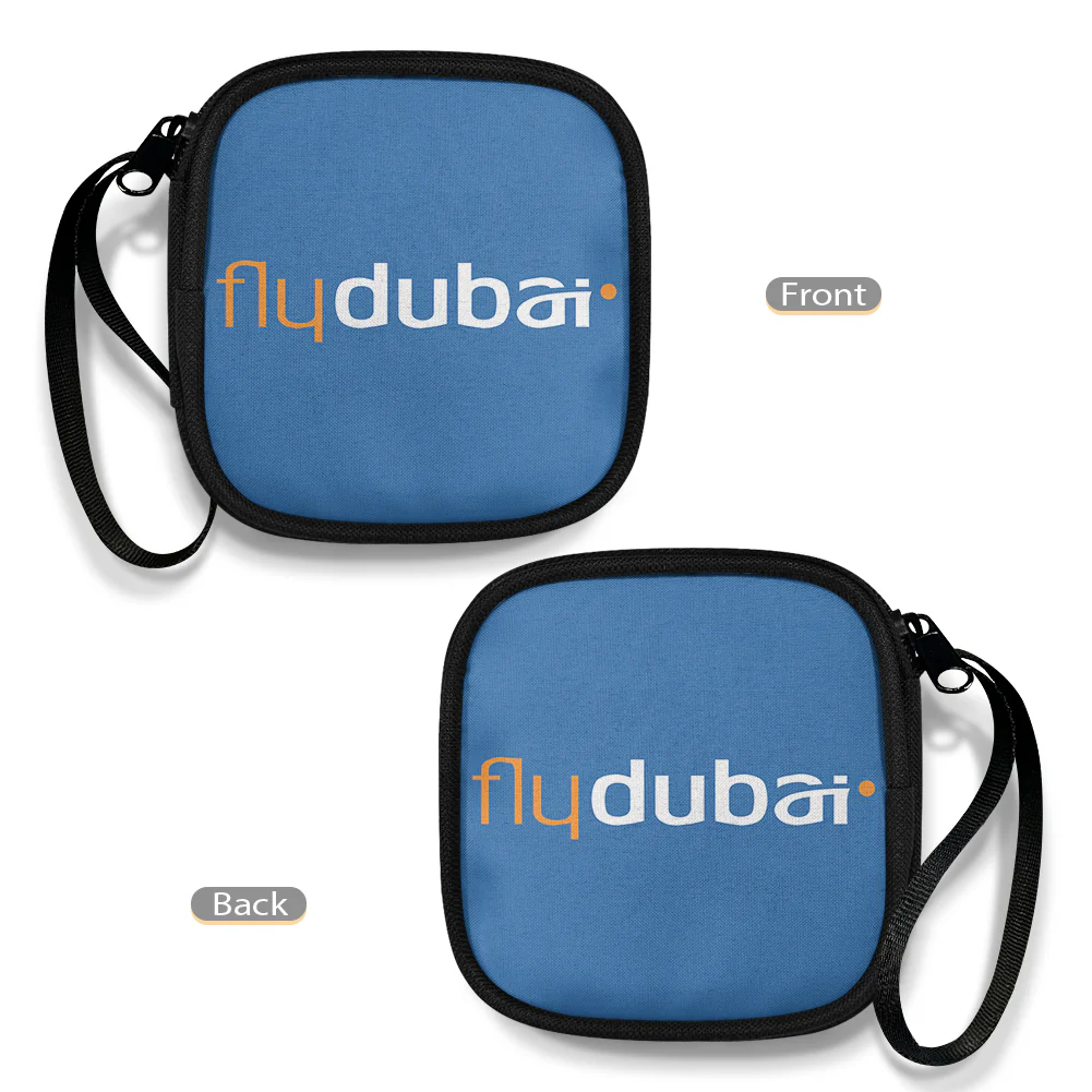 Flydubai Airlines Designed Portable Headphone Bag - Image 4