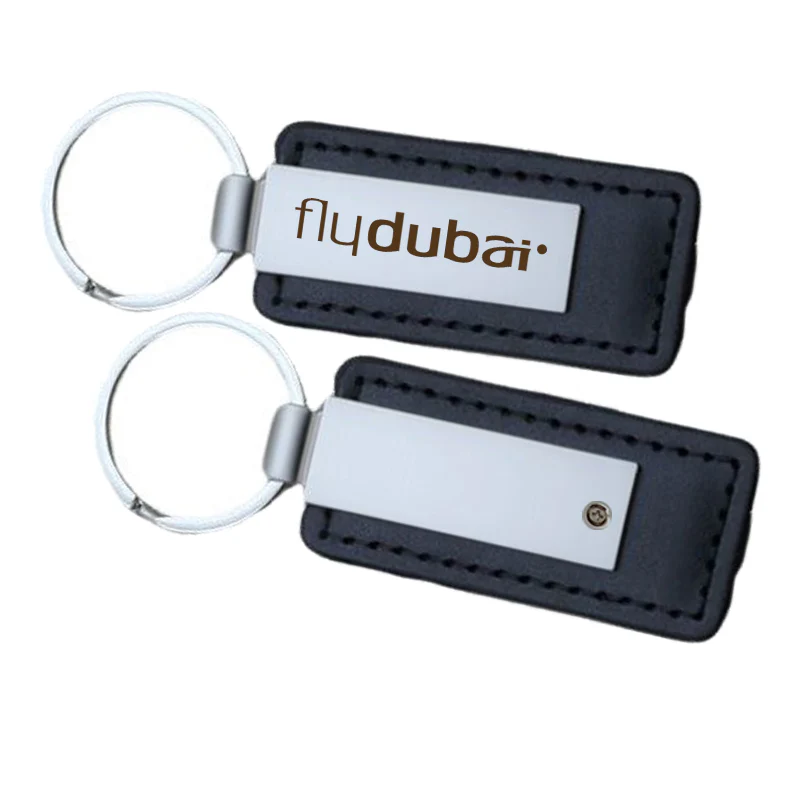 Flydubai Airlines Faux Leather Key Chains - Image 2