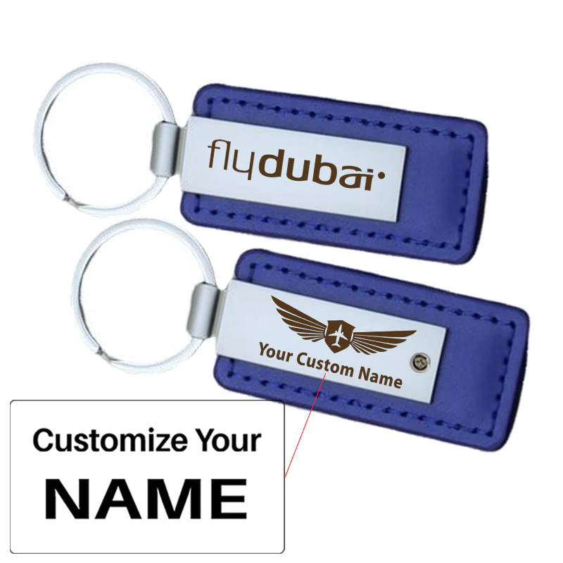 Flydubai Airlines Faux Leather Key Chains - Image 21