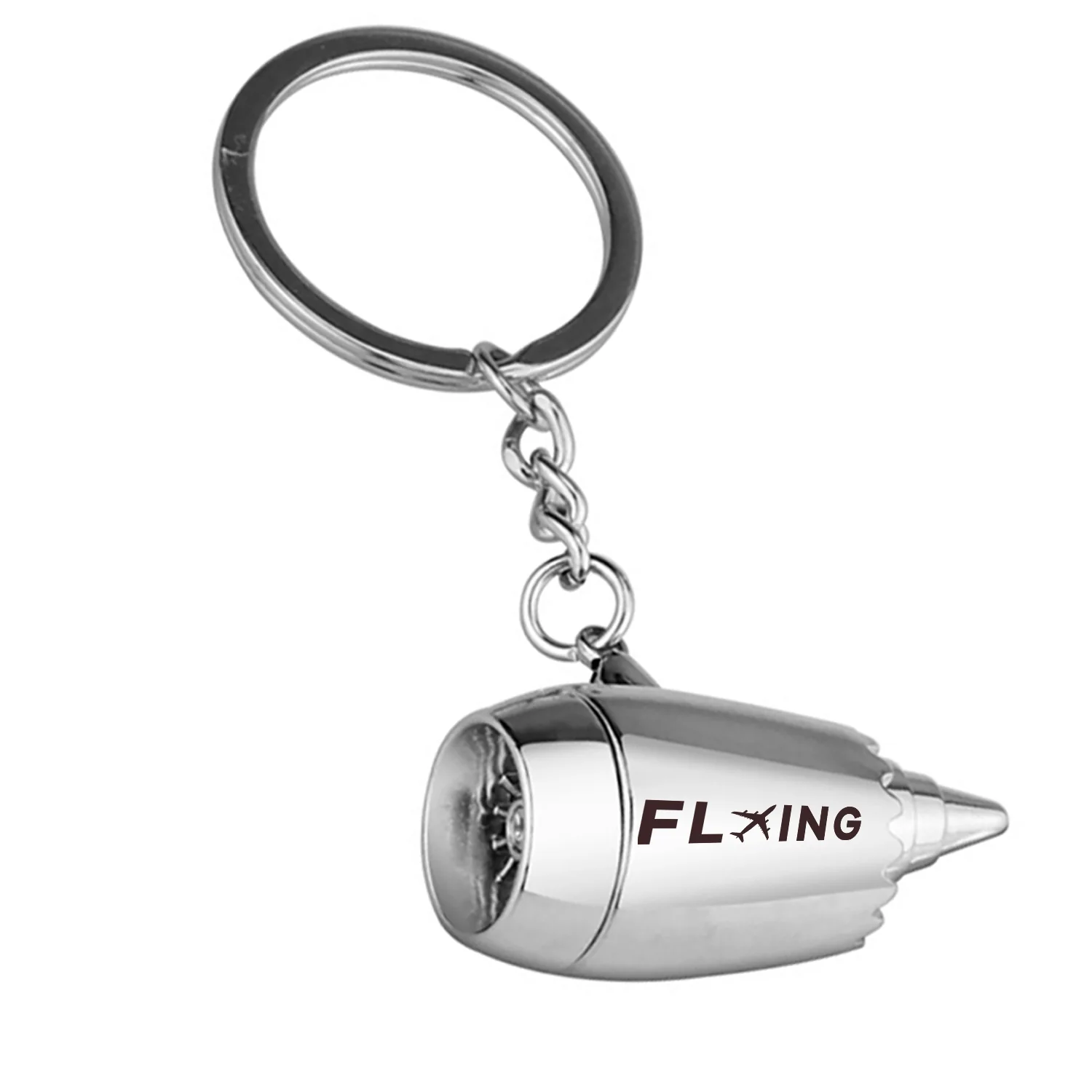 Flying Jet Engine Turbine Key Chains - Image 2