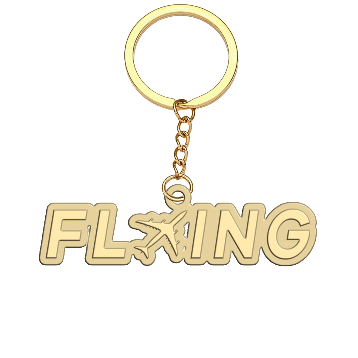 Flying Designed Hollow Key Chains