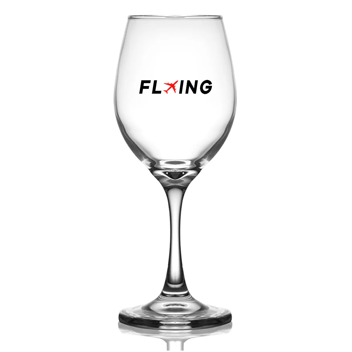 Flying Designed Wine Glasses - Image 2