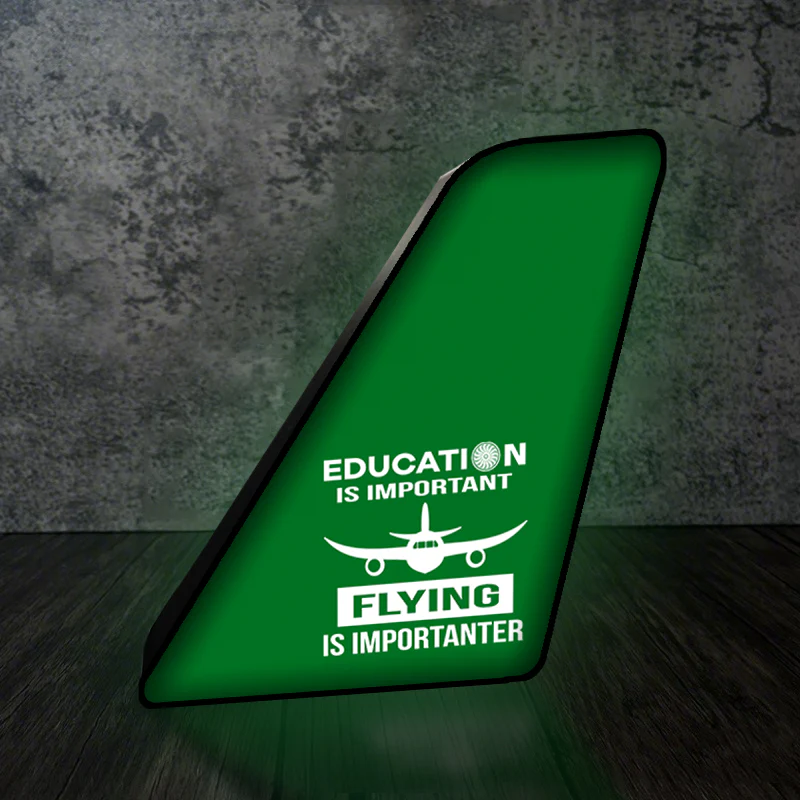 Flying is Importanter Designed Led Aircraft Tail & 3D Lamp - Image 7