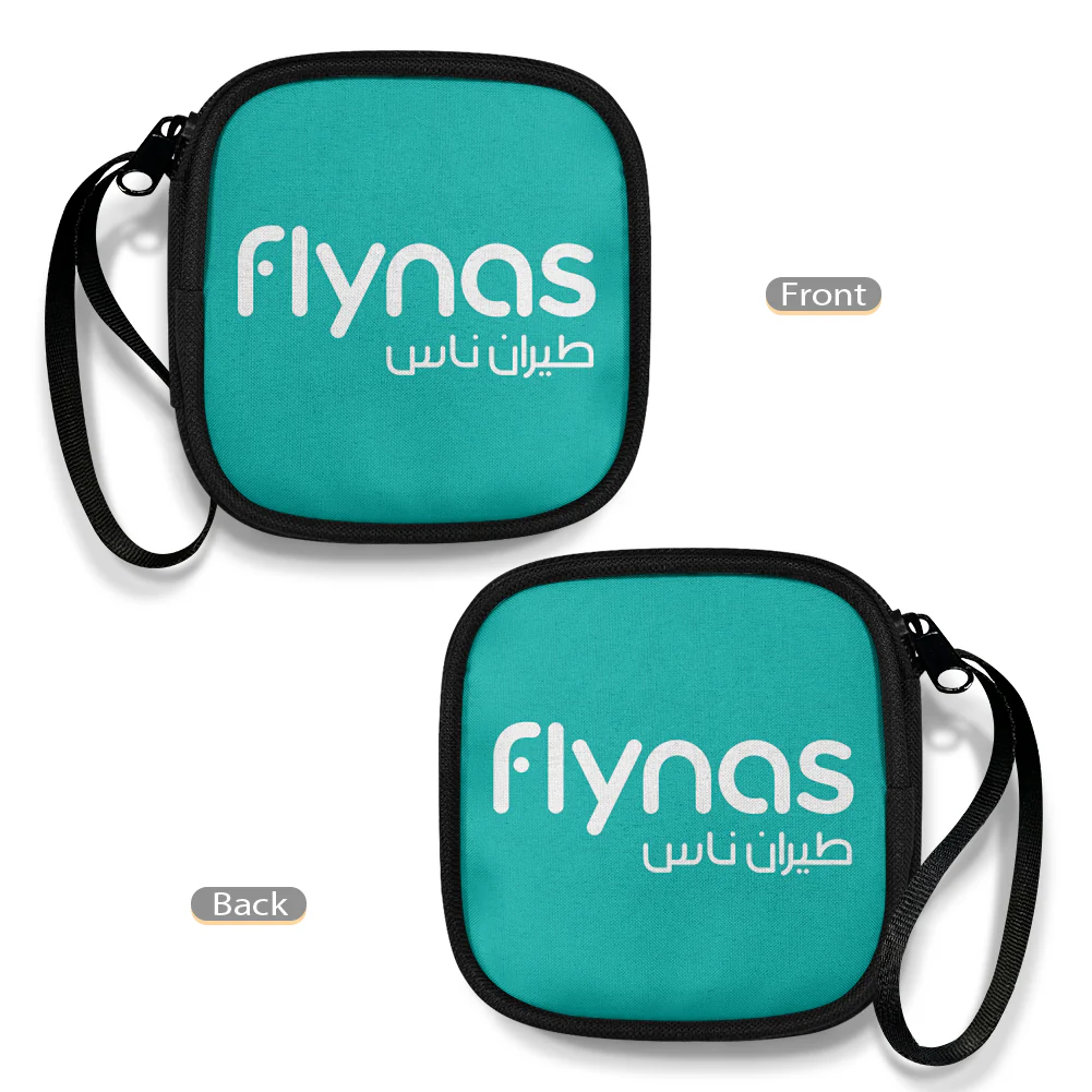 Flynas Airlines Designed Portable Headphone Bag - Image 4