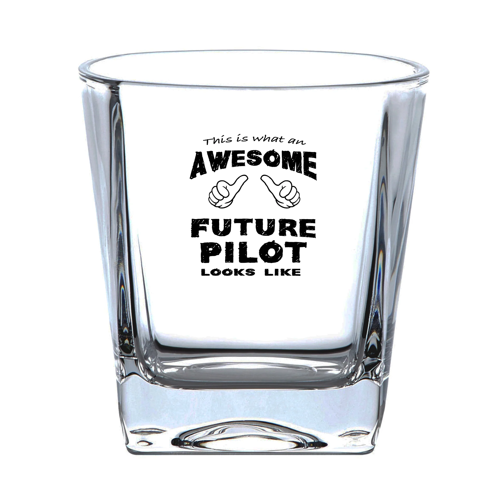 Future Pilot Designed Whiskey Glass - Image 2