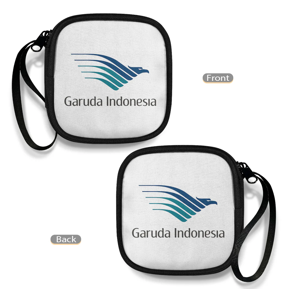 Garuda Indonesia Airlines Designed Portable Headphone Bag - Image 4