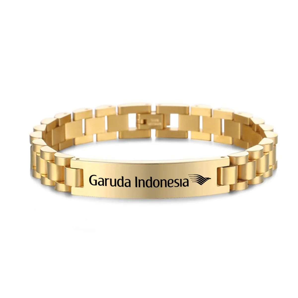 Garuda Indonesia Airlines Designed Stainless Steel Chain Bracelets - Image 4