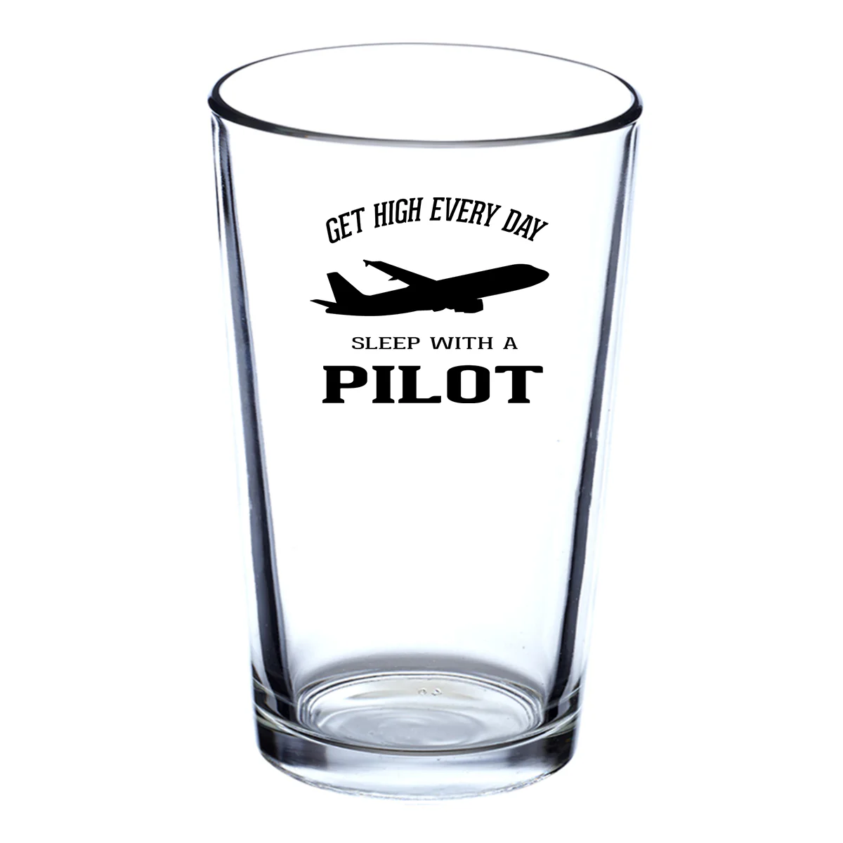 Get High Every Day Sleep With A Pilot Designed Beer & Water Glasses - Image 2