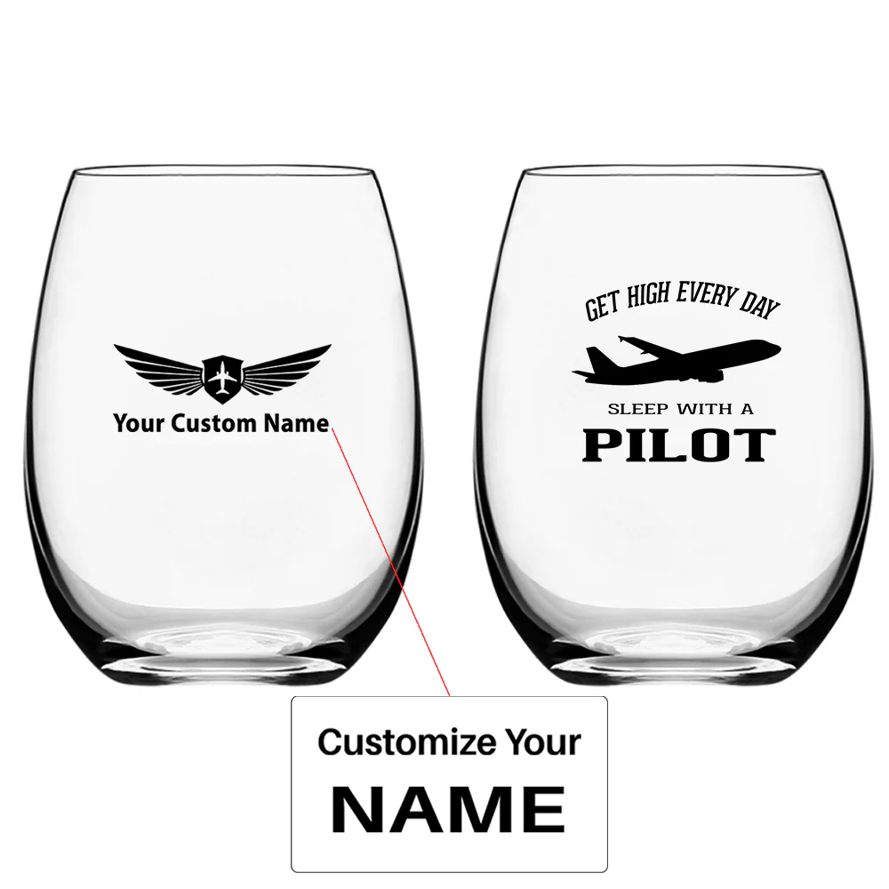Get High Every Day Sleep With A Pilot Designed Water & Drink Glasses