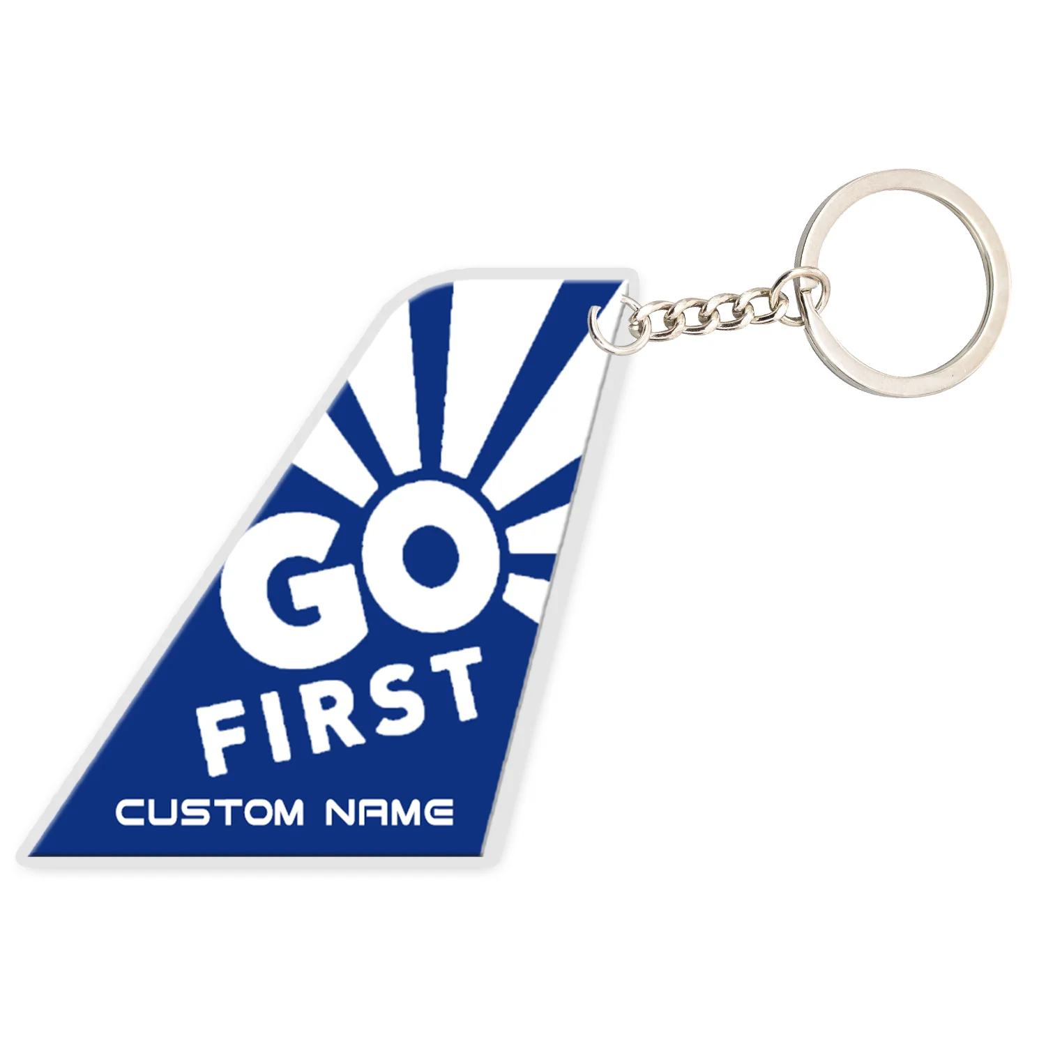 Go First (1) Designed Tail Key Chains - Image 2