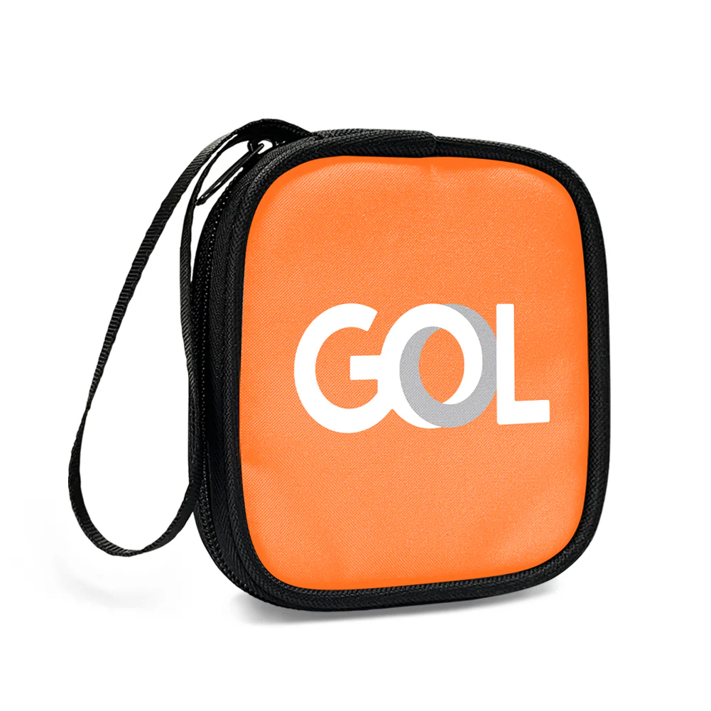 Gol Linhas Aéreas Inteligentes Designed Portable Headphone Bag - Image 3