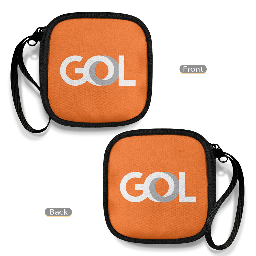 Gol Linhas Aéreas Inteligentes Designed Portable Headphone Bag - Image 4