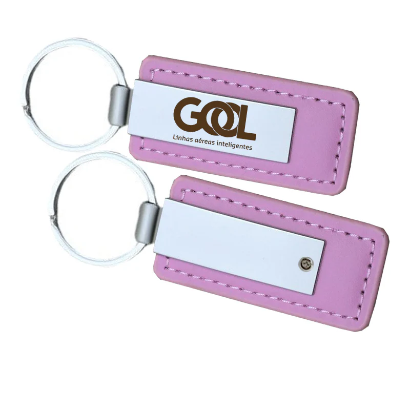 Gol Linhas Aéreas Inteligentes Faux Leather Key Chains - Image 6