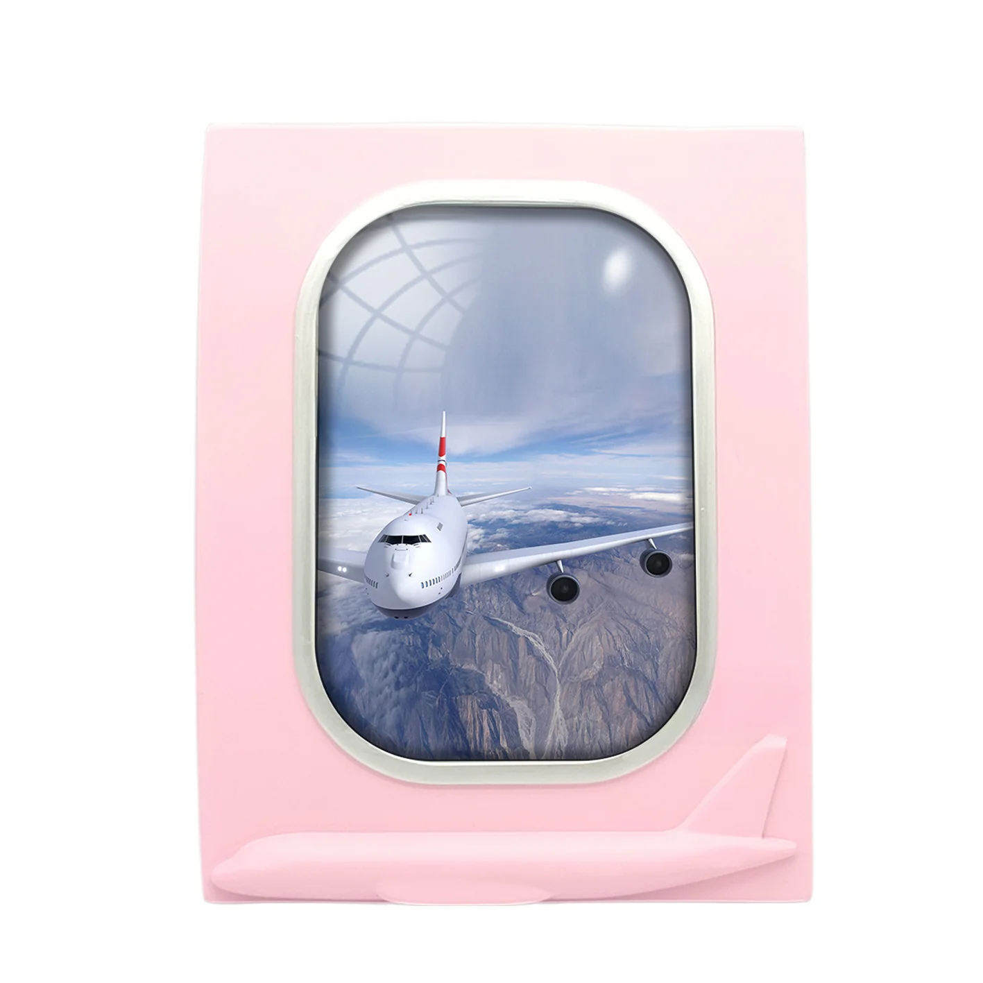 Graphical Boeing 747 Designed Airplane Window Photo Frame - Image 3
