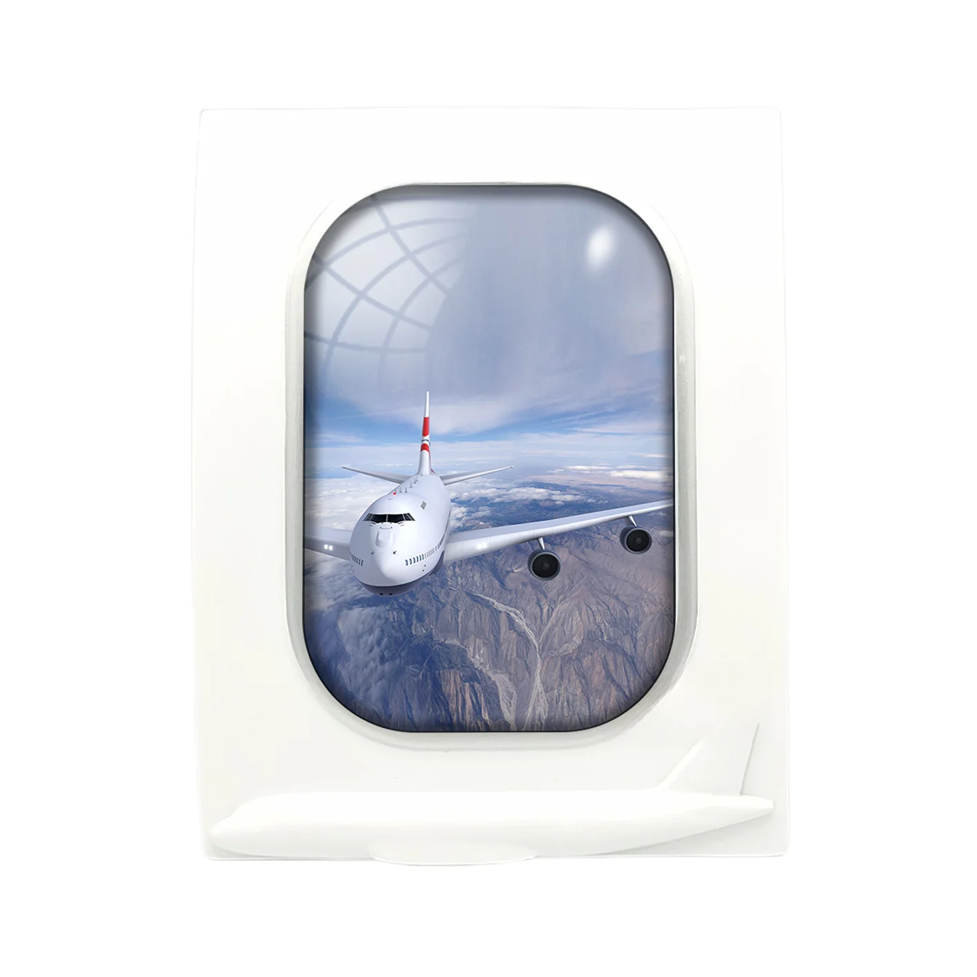 Graphical Boeing 747 Designed Airplane Window Photo Frame - Image 4
