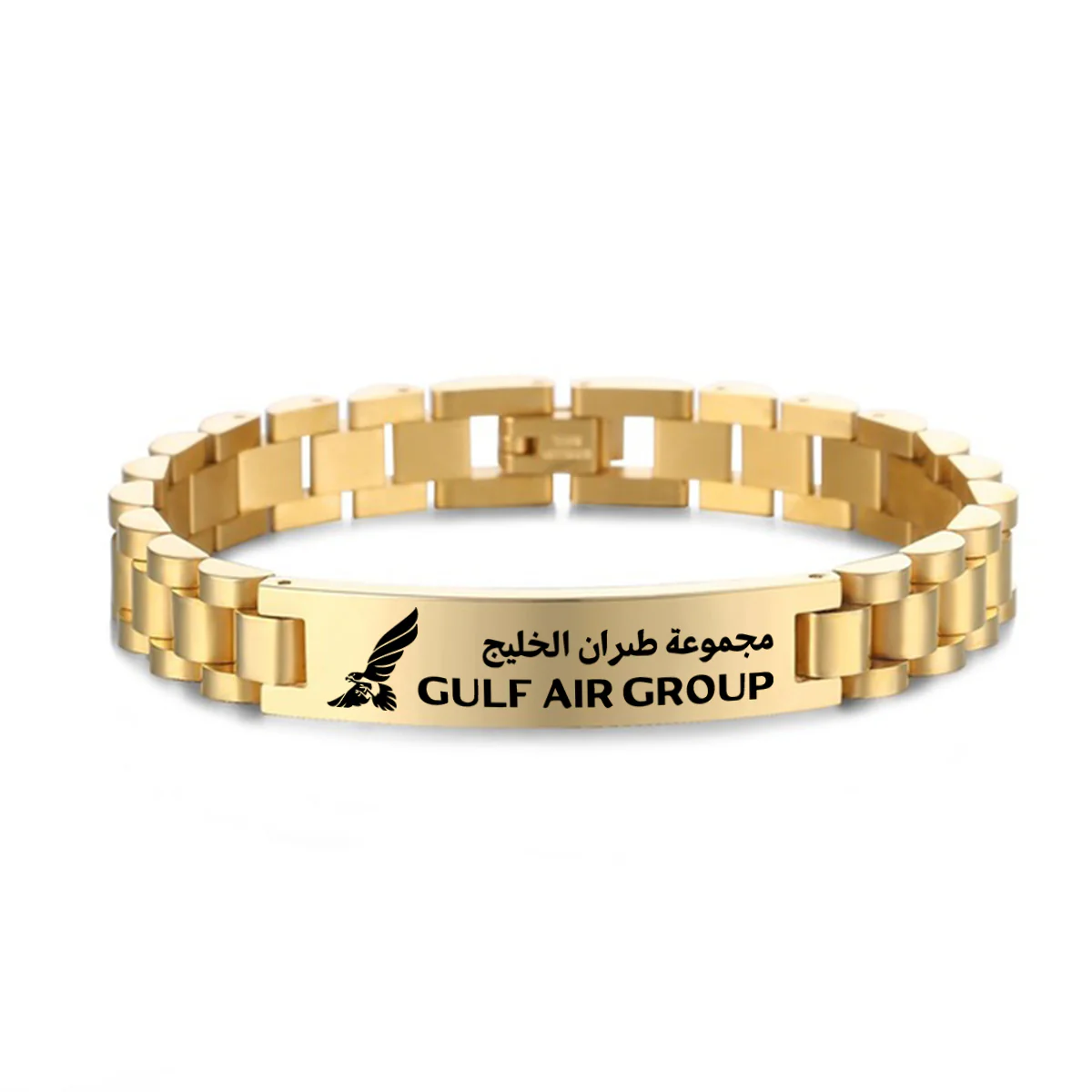 Gulf Air Designed Stainless Steel Chain Bracelets - Image 4