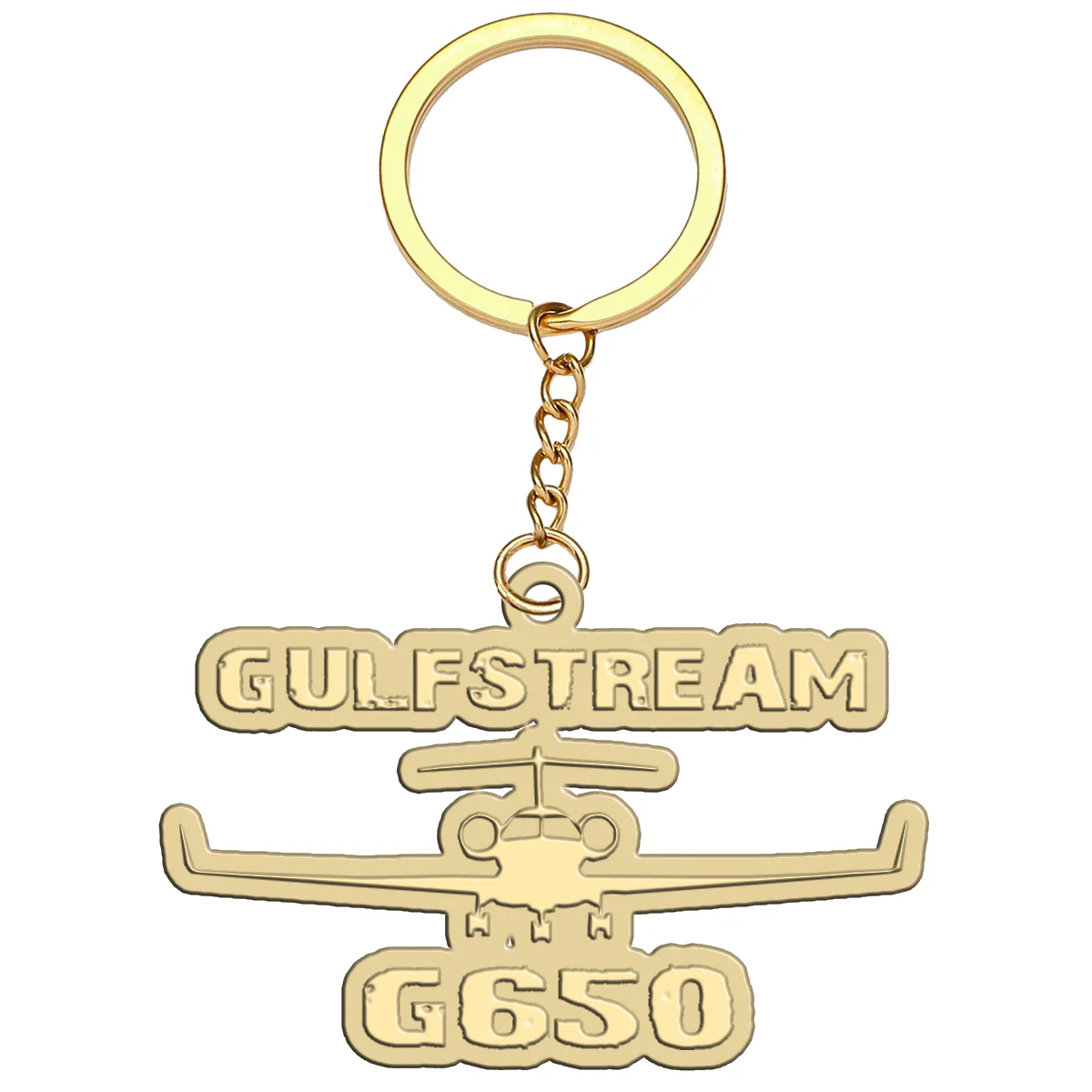Gulfstream G650 & Plane Designed Hollow Key Chains