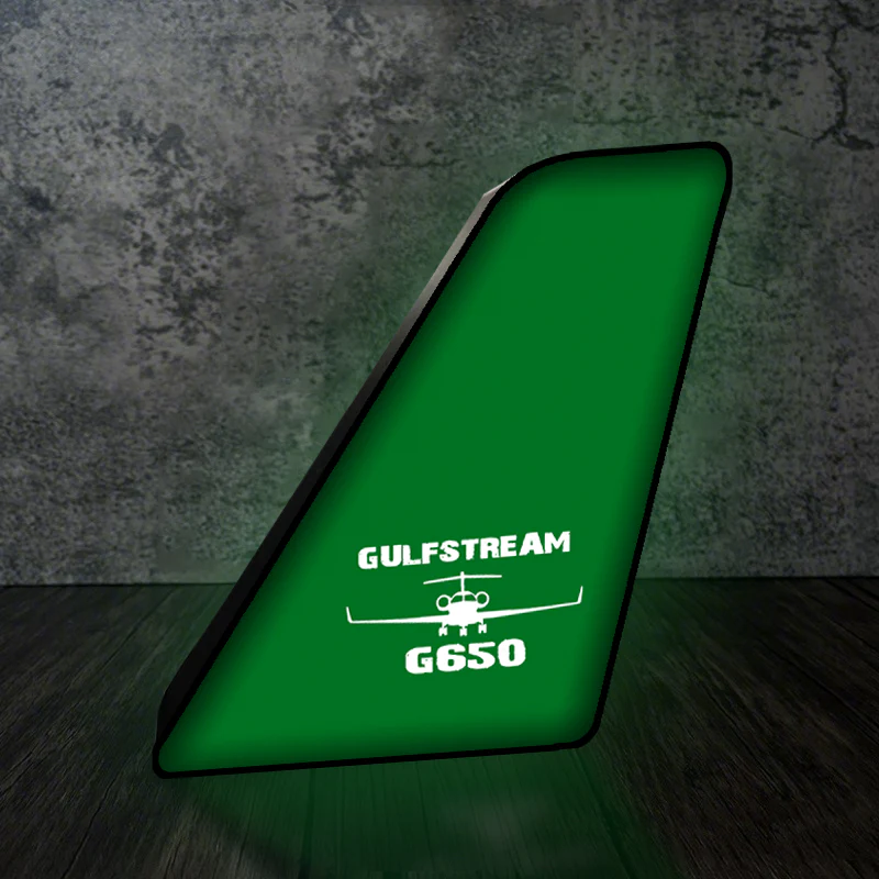 Gulfstream G650 & Plane Designed Led Aircraft Tail & 3D Lamp - Image 7