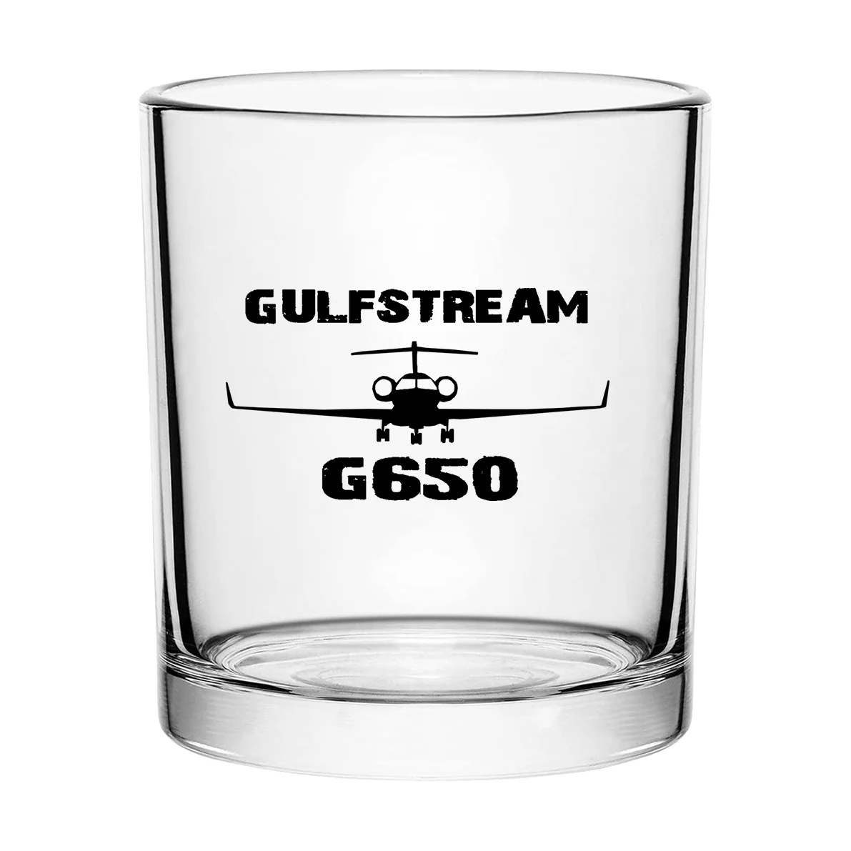 Gulfstream G650 & Plane Designed Special Whiskey Glasses - Image 2