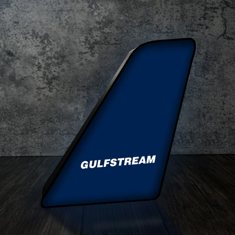 Gulfstream & Text Designed Led Aircraft Tail & 3D Lamp - Image 8