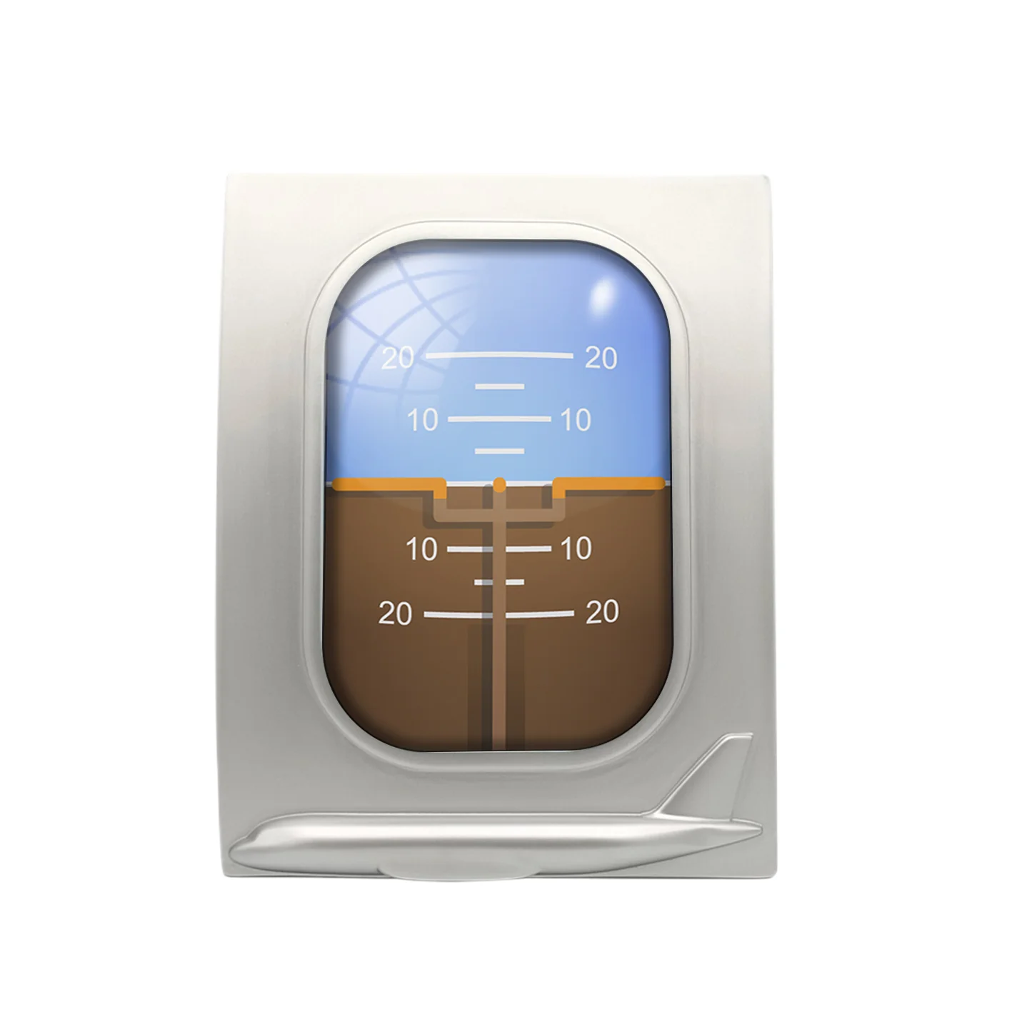 Gyro Horizon Designed Airplane Window Photo Frame - Image 2