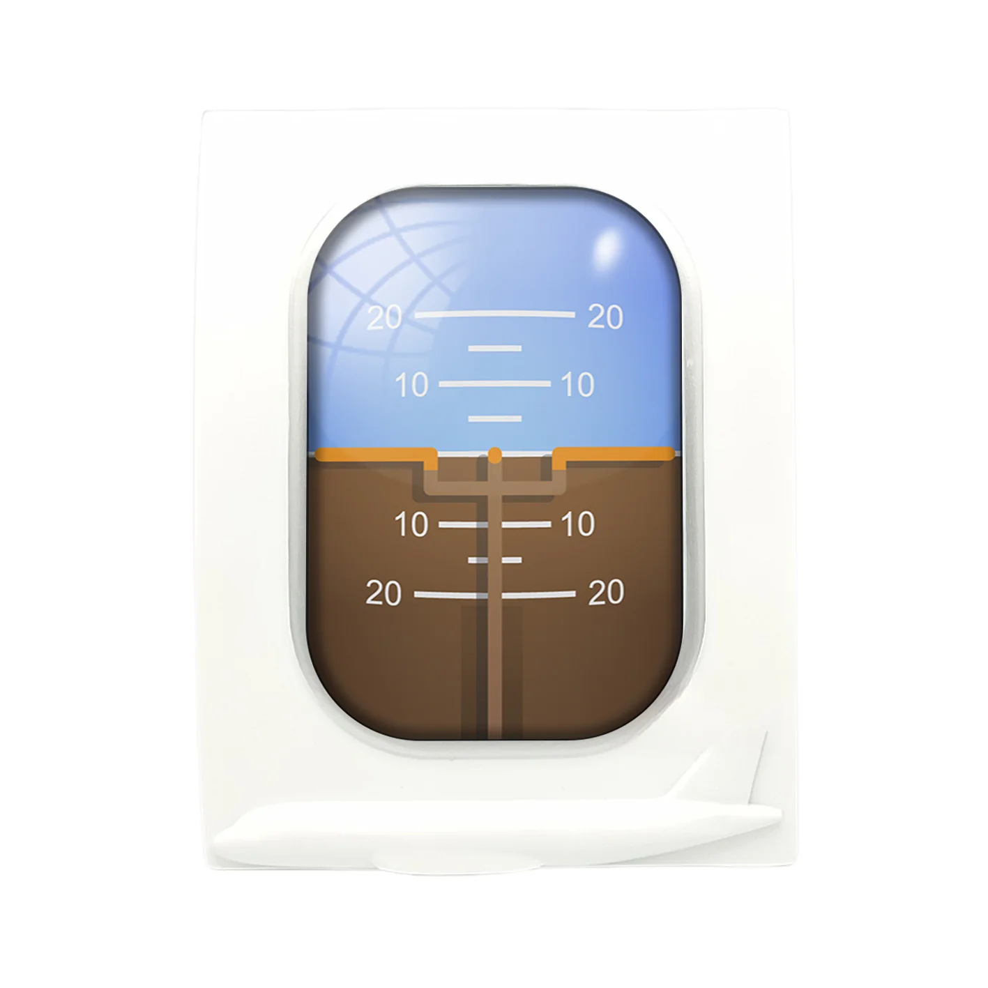 Gyro Horizon Designed Airplane Window Photo Frame - Image 4