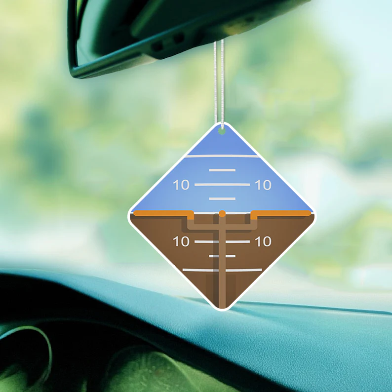Gyro Horizon Designed Car Air Fresheners
