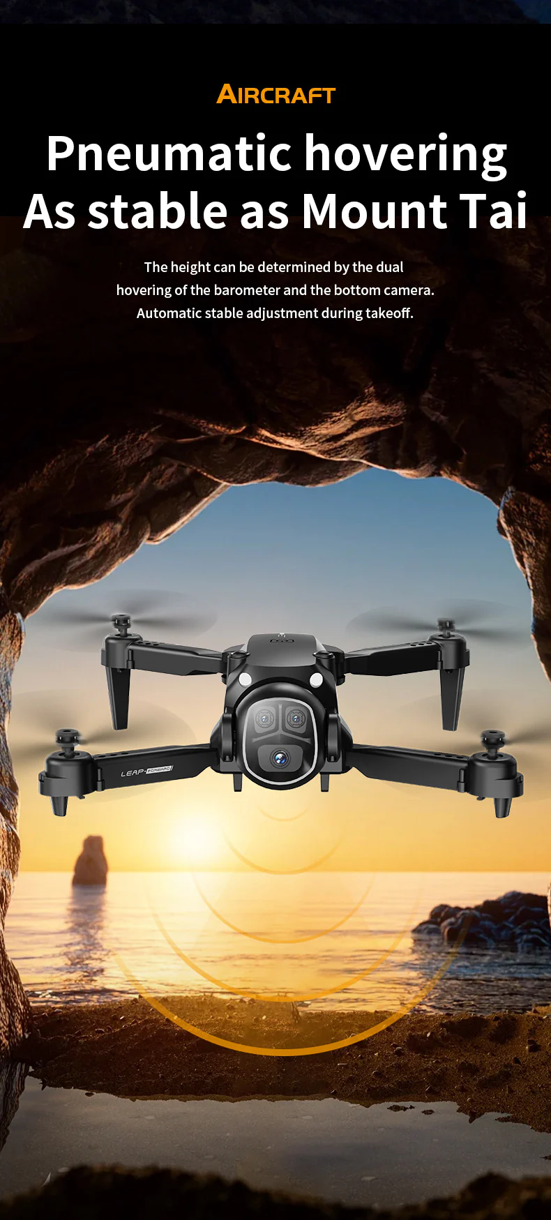 H20 Brushless Foldable Drone: HD Aerial Quadcopter with VR Immersive Experience - Image 9