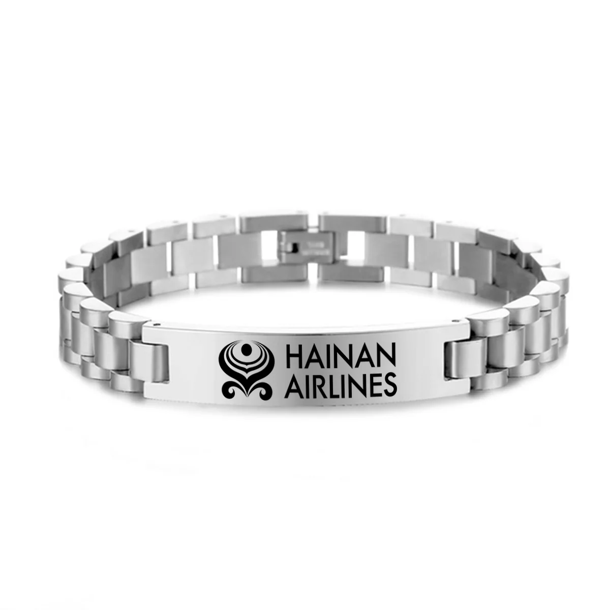Hainan Airlines Designed Stainless Steel Chain Bracelets - Image 2