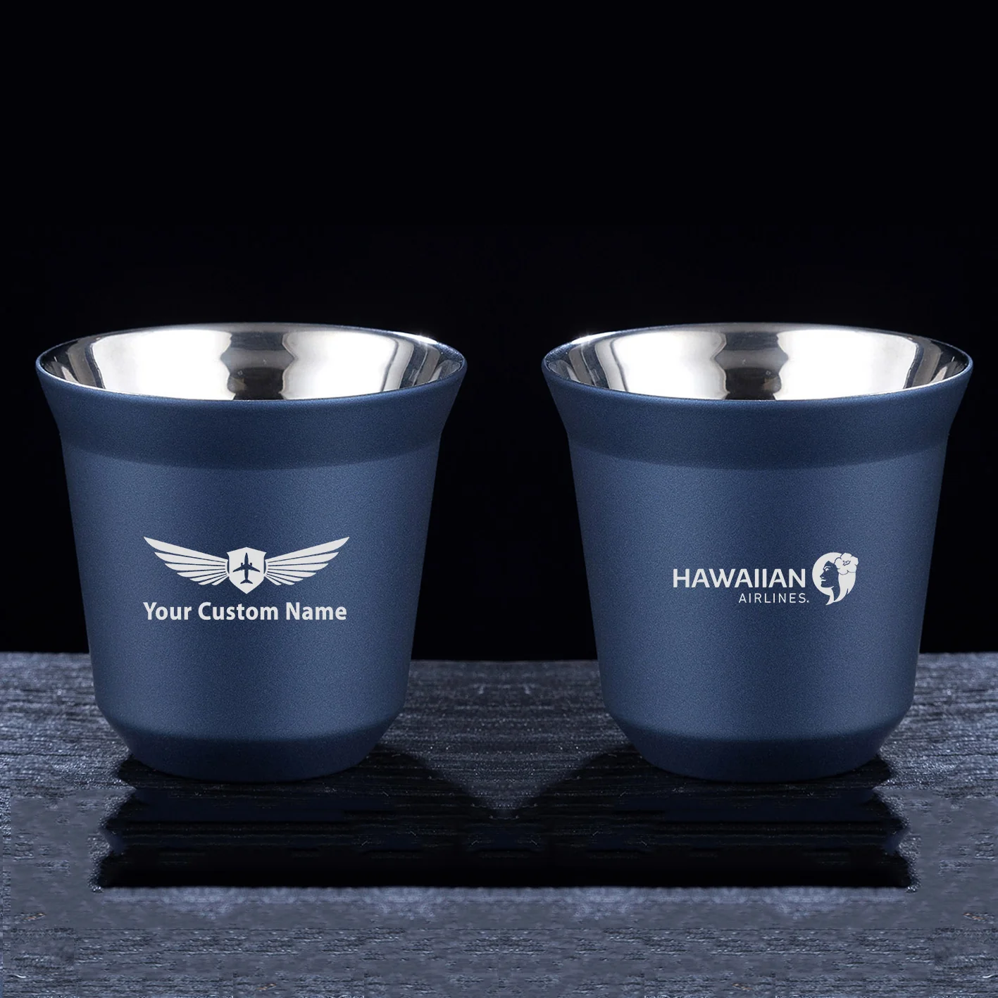 Hawaiian Airlines Designed Double Wall Stainless Steel Coffee Mugs - Image 3