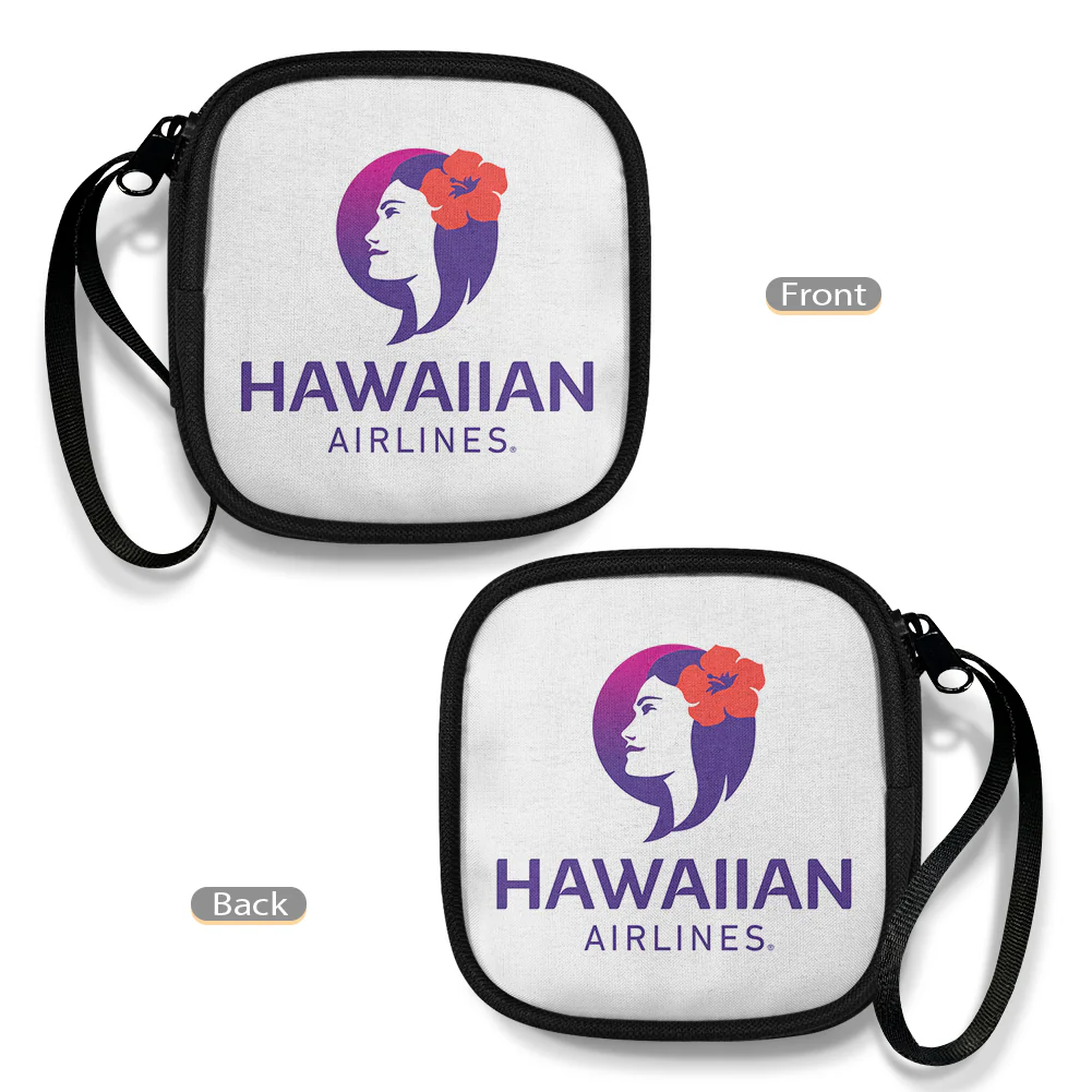 Hawaiian Airlines Designed Portable Headphone Bag - Image 4