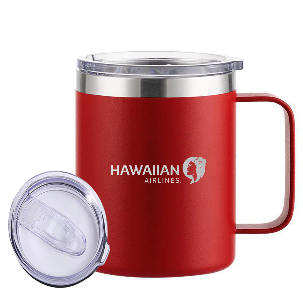 Hawaiian Airlines Designed Stainless Steel Laser Engraved Mugs - Image 10