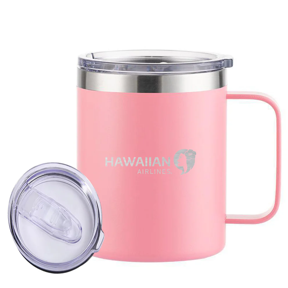 Hawaiian Airlines Designed Stainless Steel Laser Engraved Mugs - Image 12