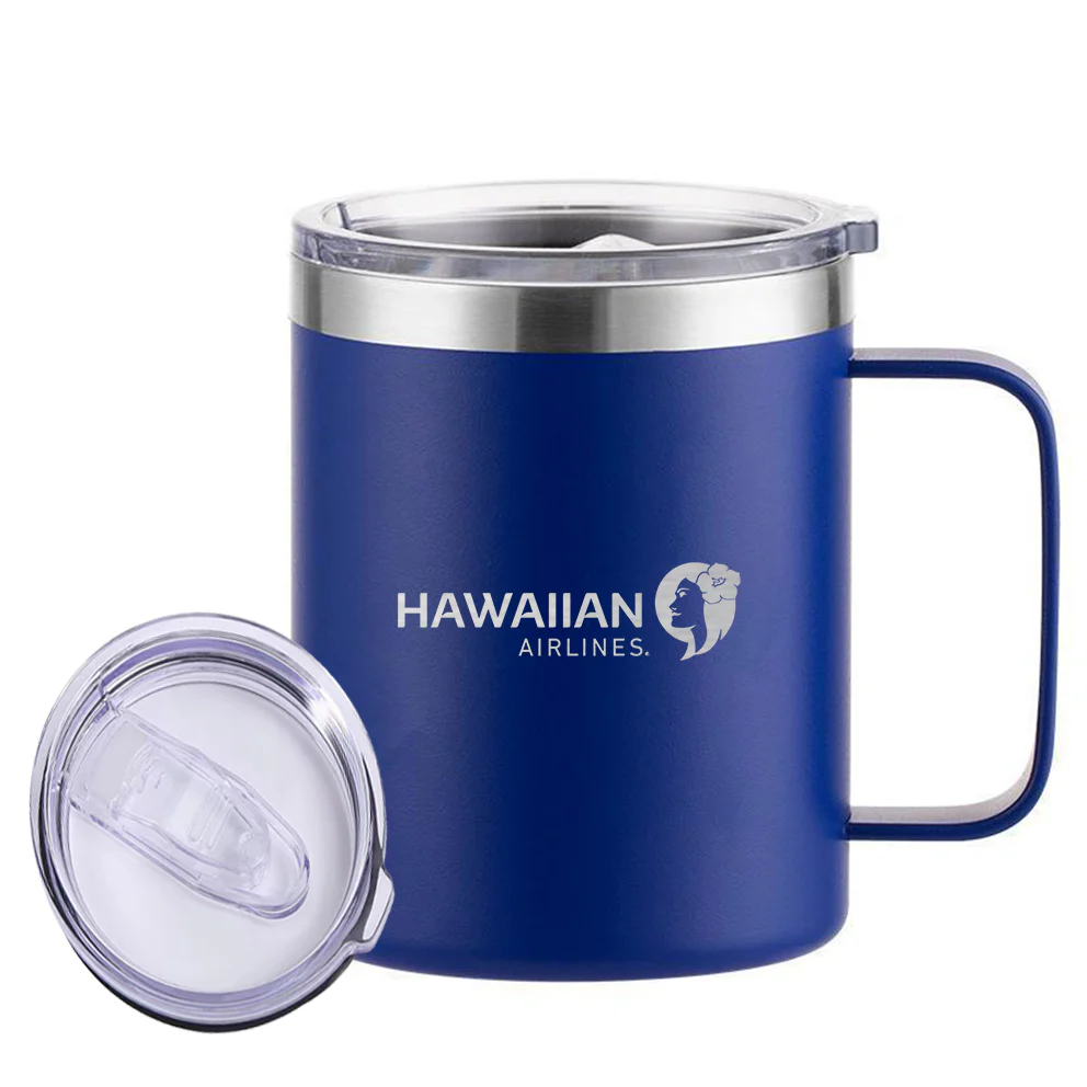 Hawaiian Airlines Designed Stainless Steel Laser Engraved Mugs - Image 6