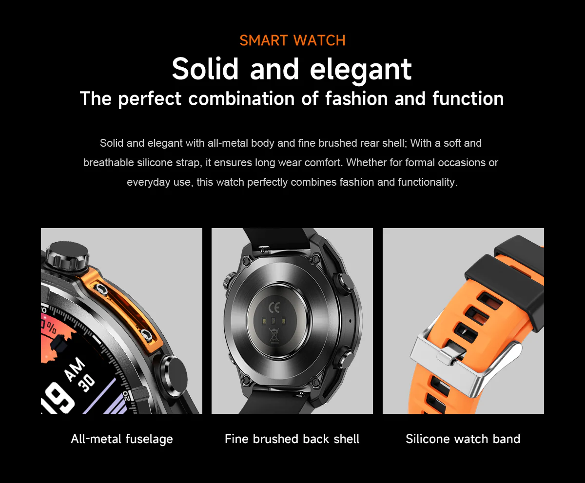 HD300 Sports Smart Watch: 1.43" HD AMOLED, GPS Tracking, Bluetooth Call, 5ATM Waterproof - Image 11