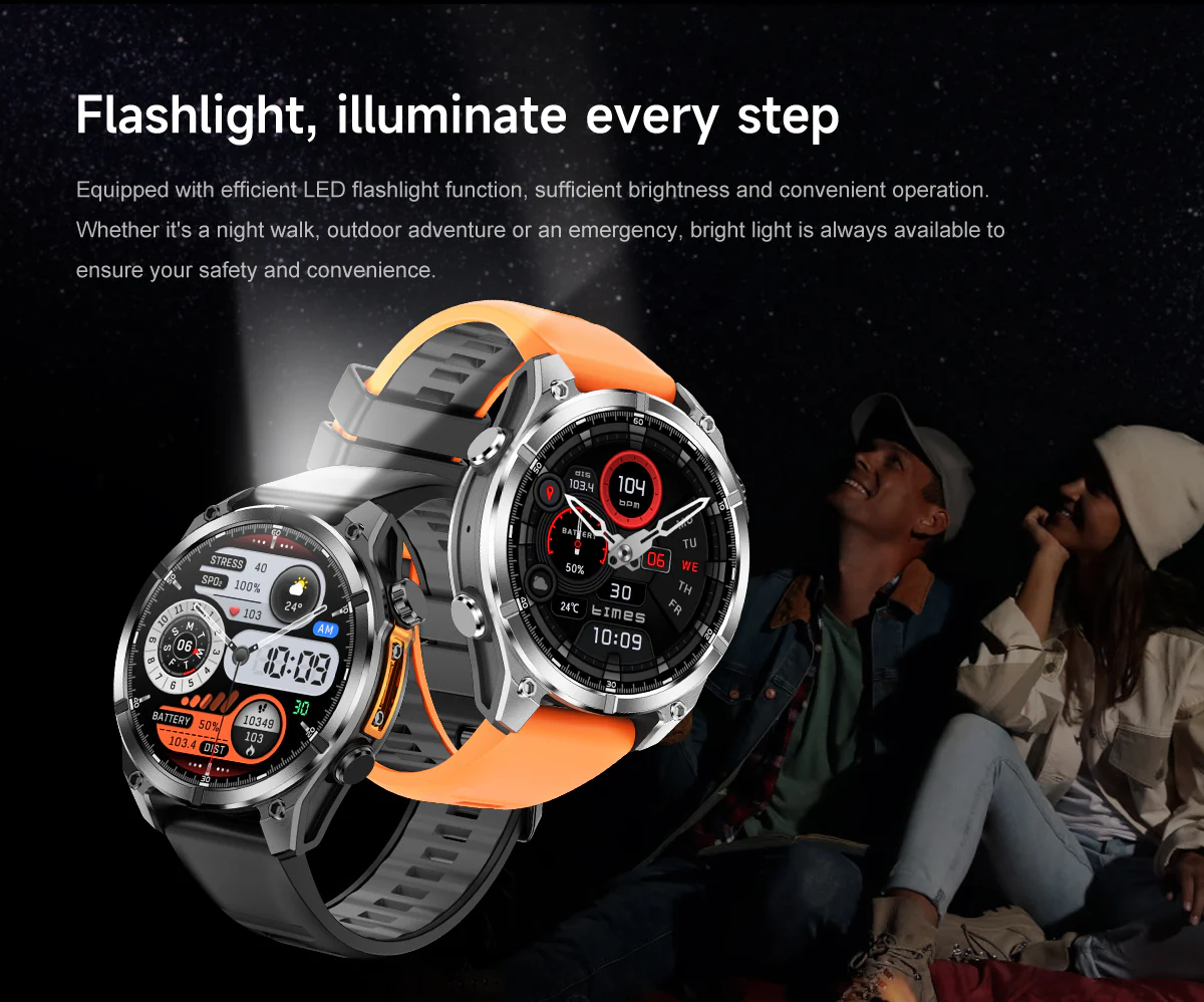 HD300 Sports Smart Watch: 1.43" HD AMOLED, GPS Tracking, Bluetooth Call, 5ATM Waterproof - Image 17